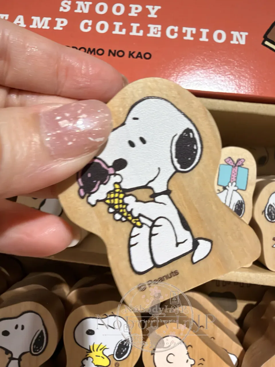 史努比造型橡膠印章