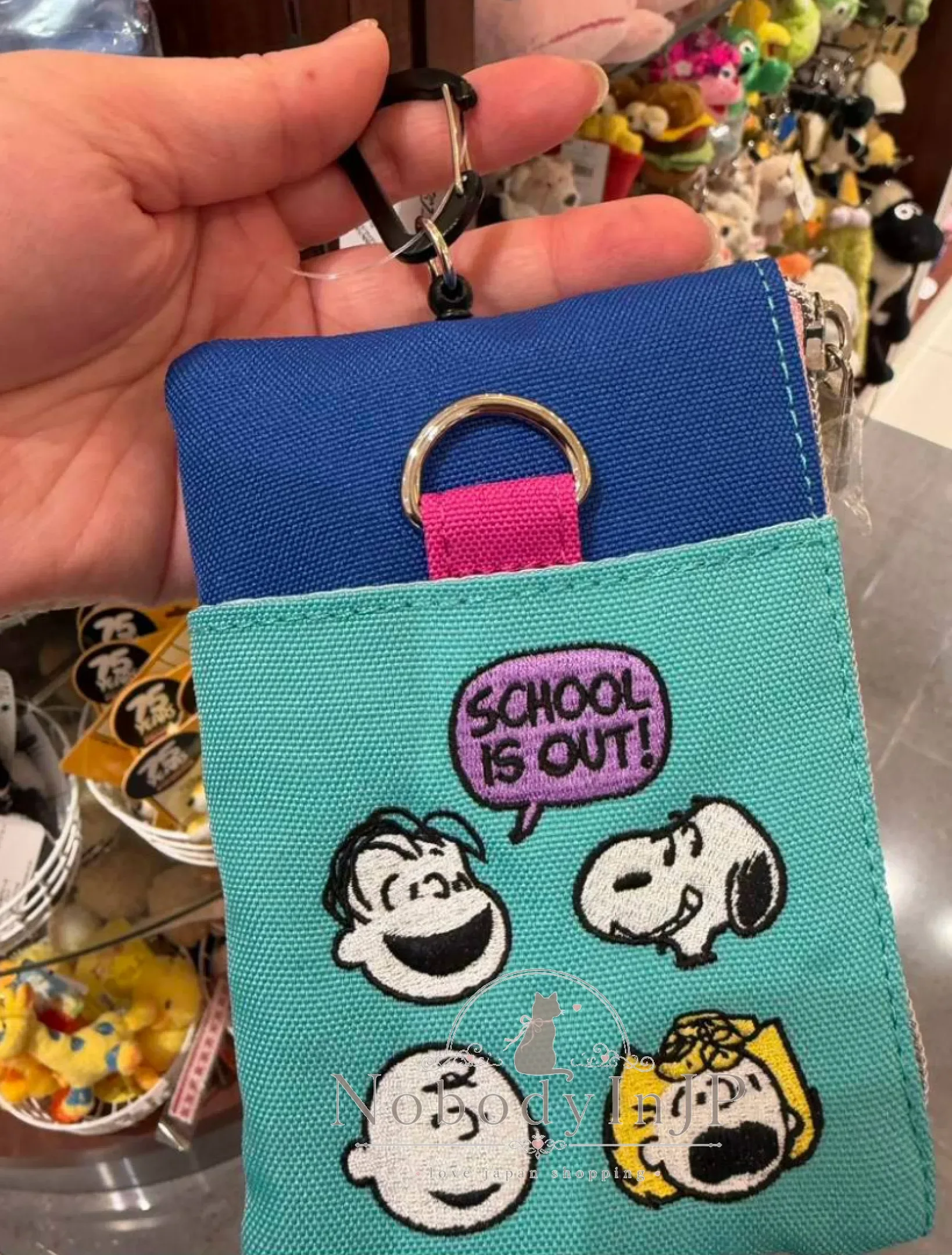 PEANUTS史努比PLAZA限定伸縮票卡套