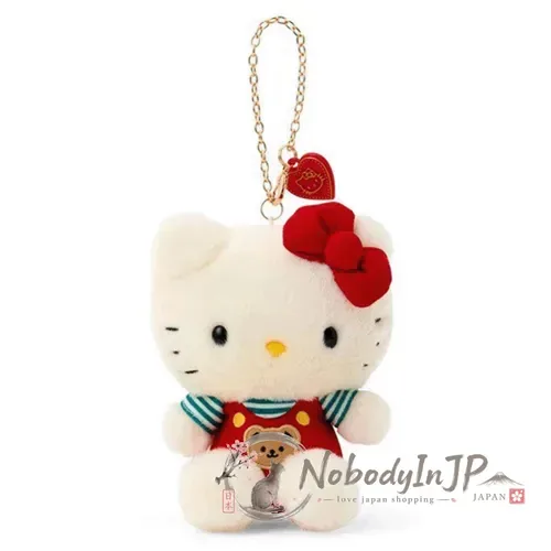 Sanrio 復古風格柔軟金鏈絨毛吊飾 特價