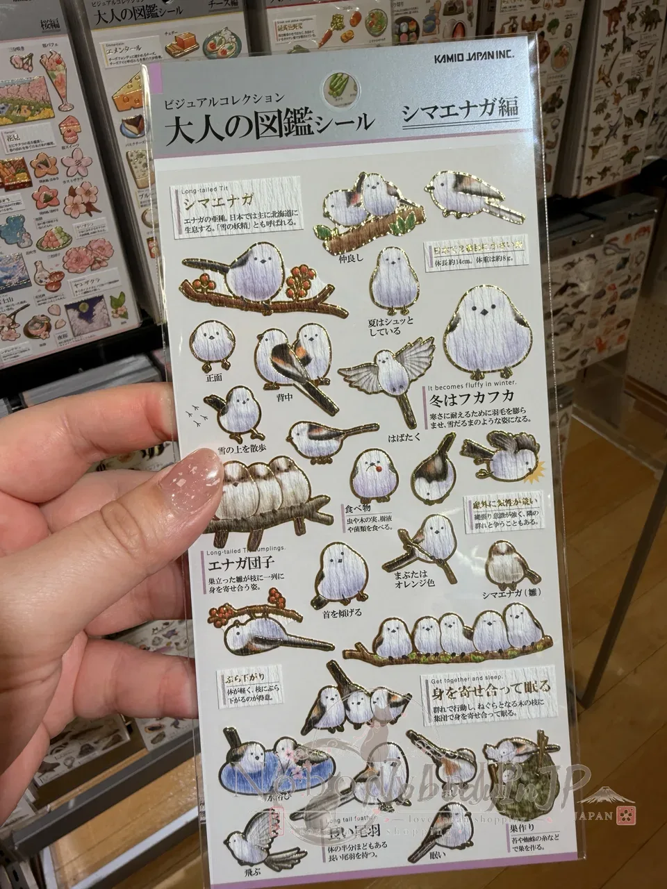大人の圖鑑小動物系貼紙