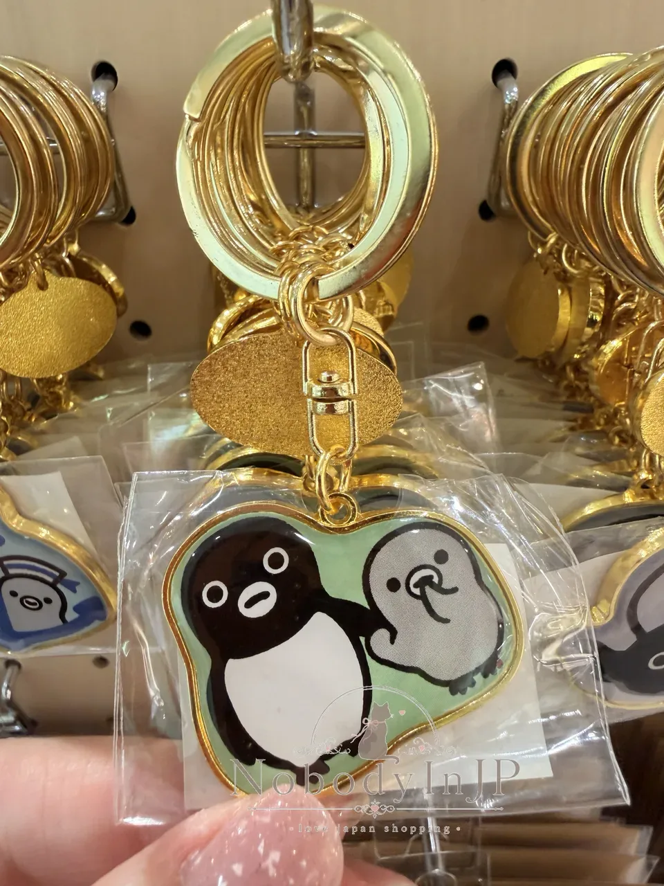 Suica企鵝單鏈合金鑰匙圈