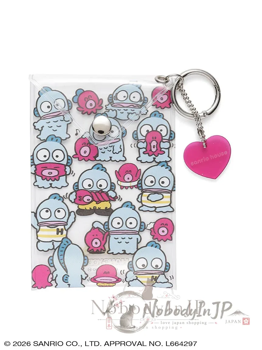 Sanrio houses PVC透明滿版登山扣掛包