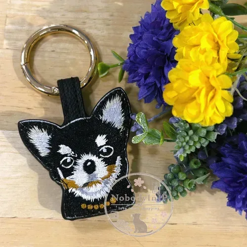 動物刺繡磁吸夾登山扣吊飾 特價
