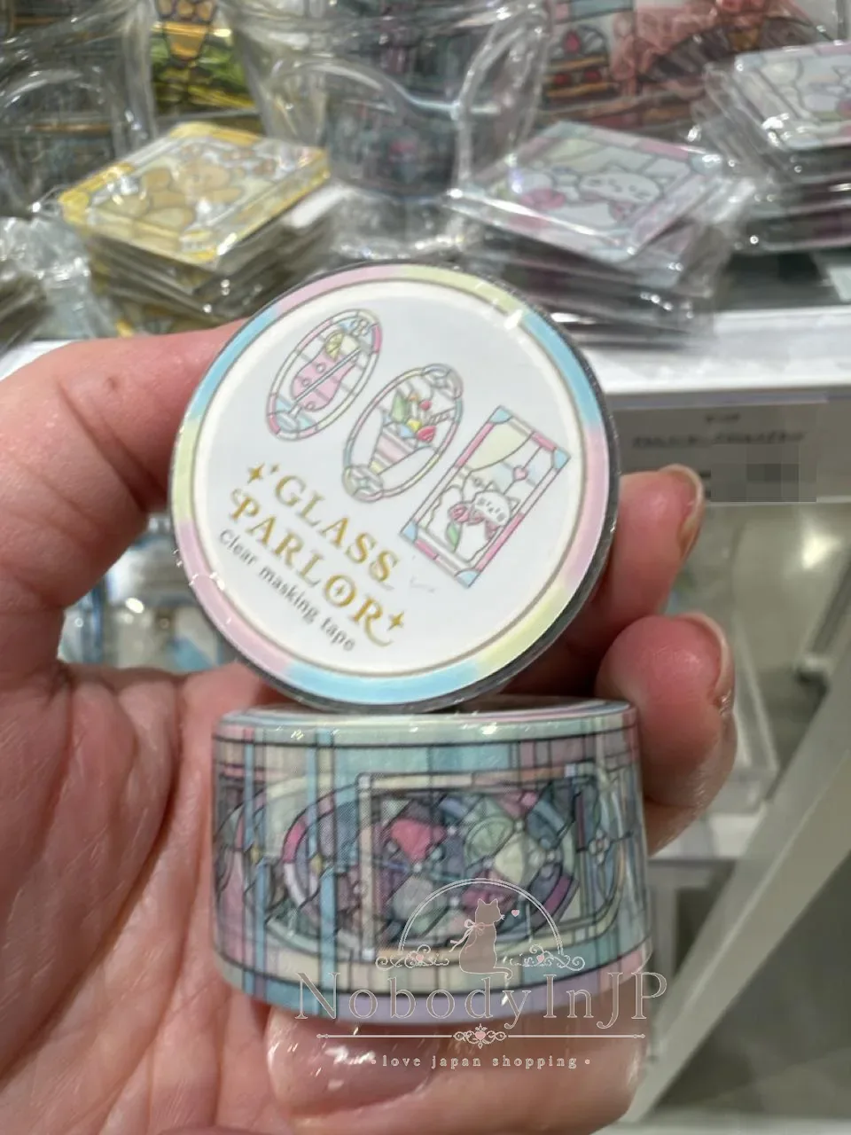 彩繪玻璃風LOFT限定紙膠帶