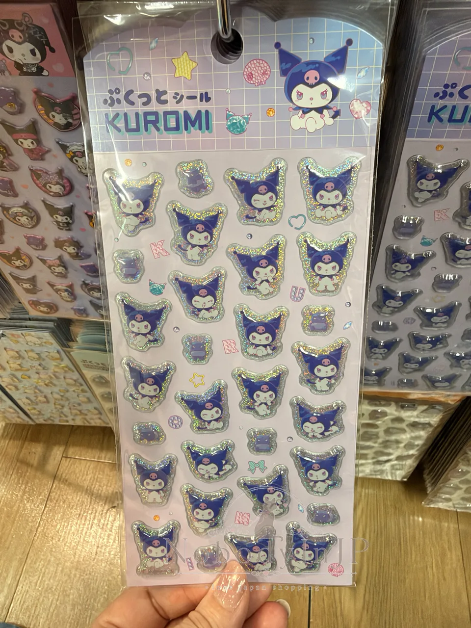 DAISO X Sanrio聯名半立體閃耀貼紙