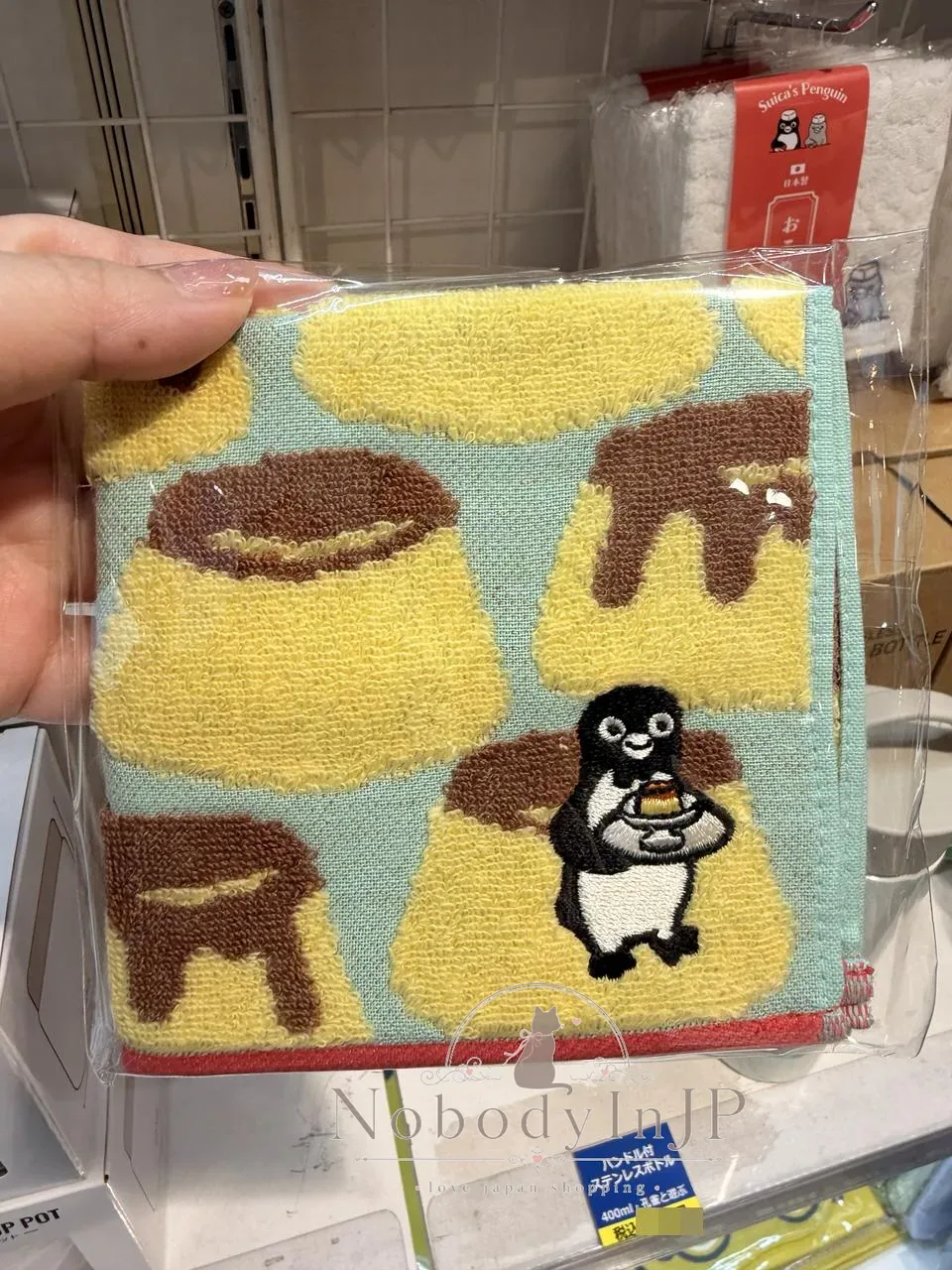 Suica企鵝期間限定展滿滿食物方巾