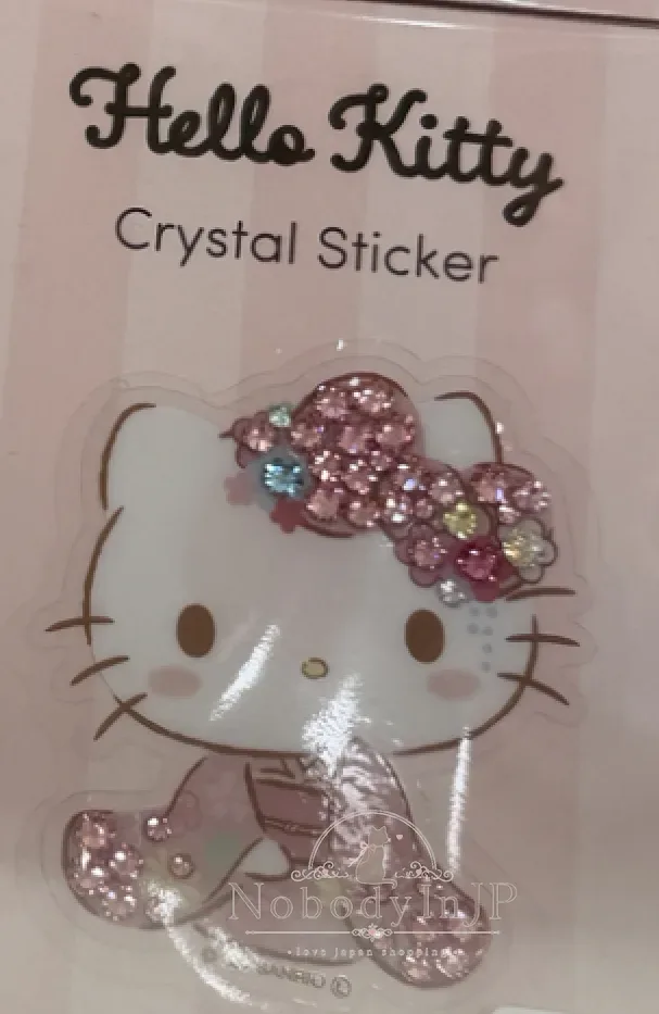 Sanrio 水鑽點綴透明貼紙