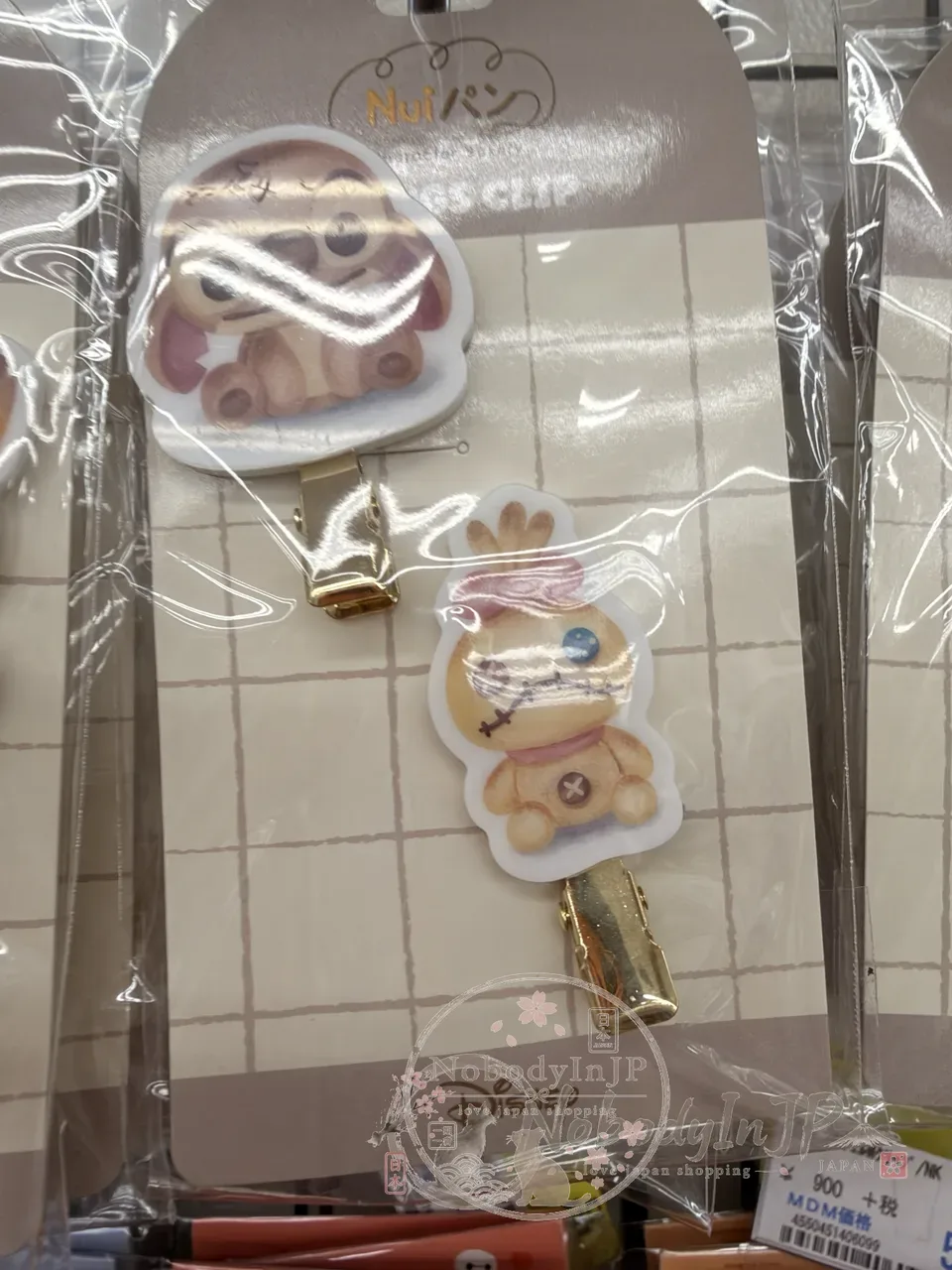 迪士尼通販烘焙系列2入髮夾 特價