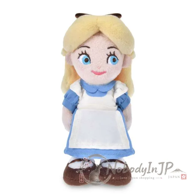 迪士尼商店愛麗絲夢遊仙境stanDs可站立絨毛娃娃