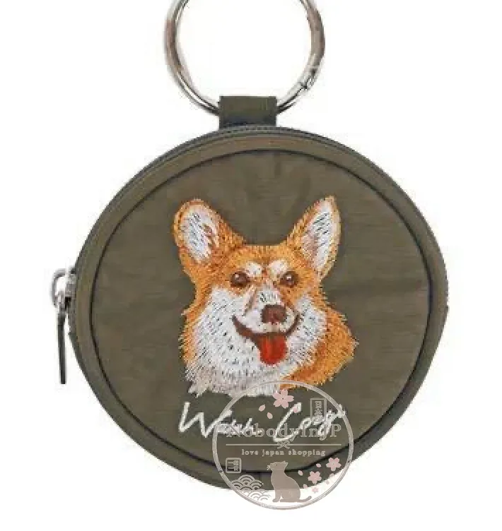 可愛動物刺繡登山扣掛包 特價
