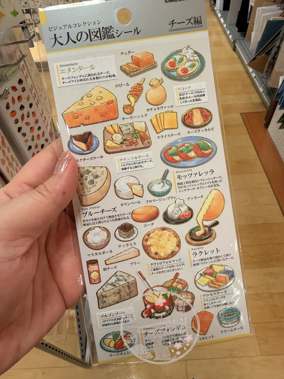 大人の圖鑑食物系貼紙