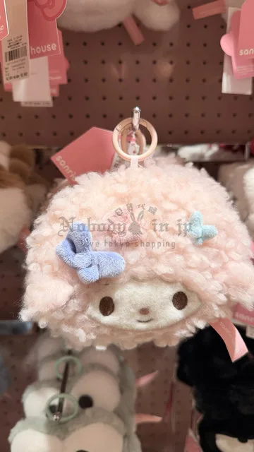 Sanrio house大頭絨毛登山扣掛包