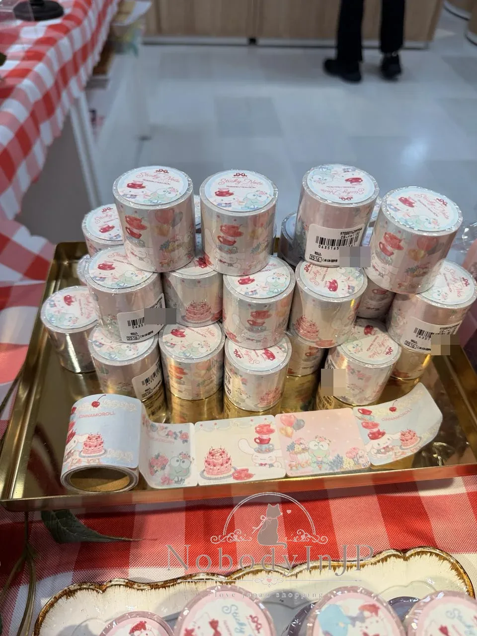 Sanrio伊勢丹期間限定展memo貼