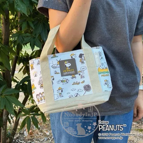 PEANUTS史努比露營風抗菌保温提袋 特價  