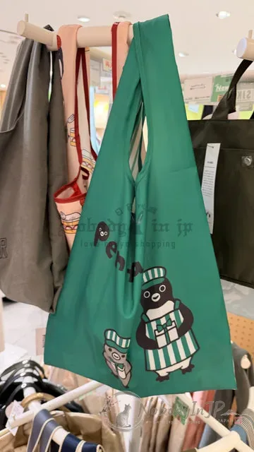 Suica企鵝背心印花購物袋