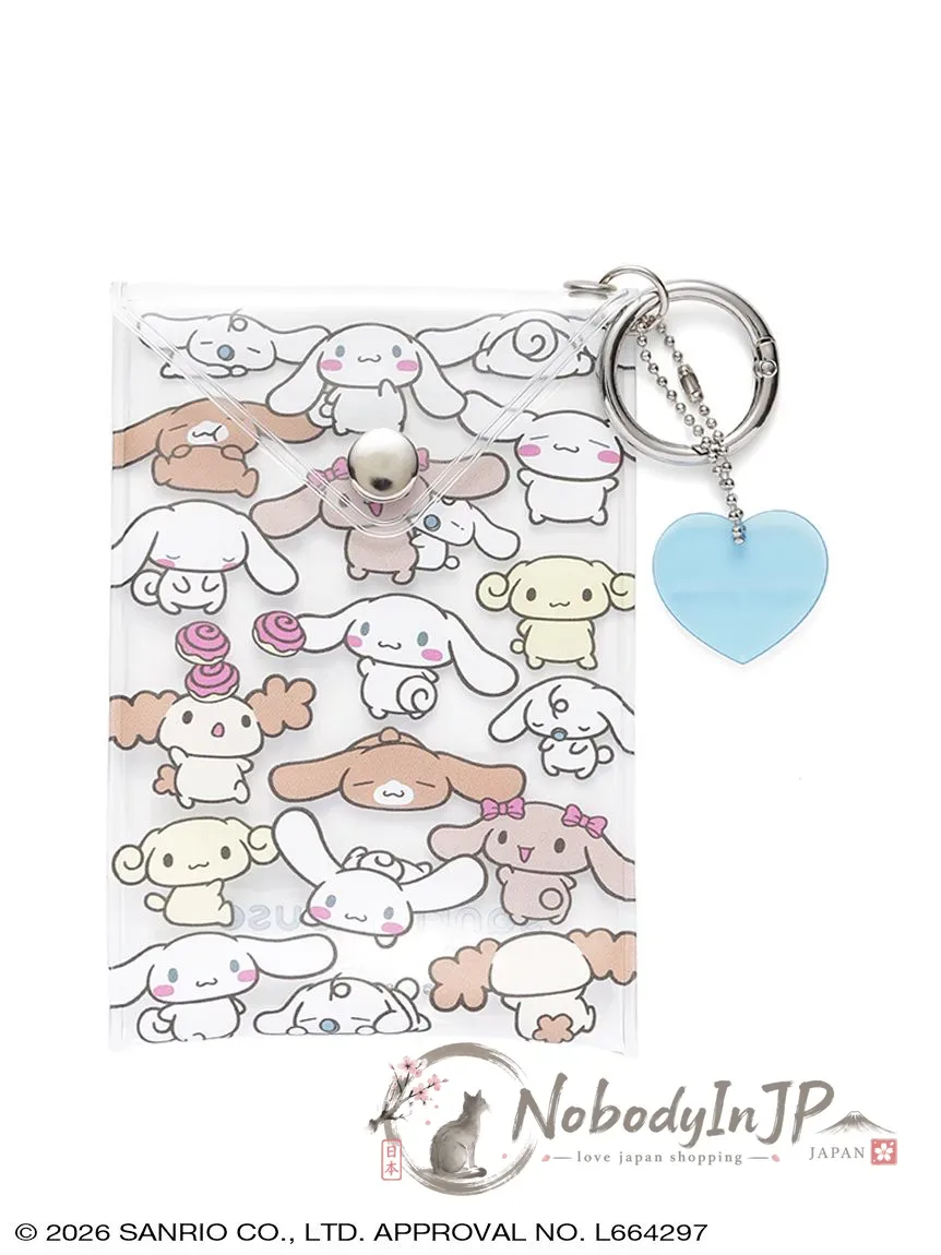 Sanrio houses PVC透明滿版登山扣掛包