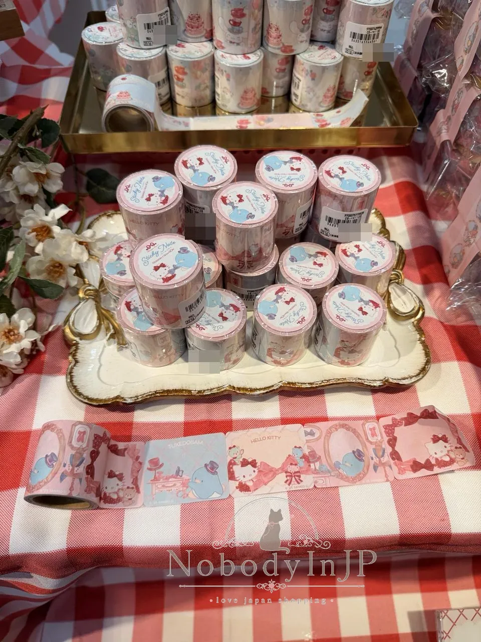 Sanrio伊勢丹期間限定展memo貼