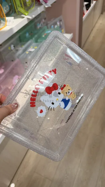 Sanrio 新生活系列附蓋透明收納箱