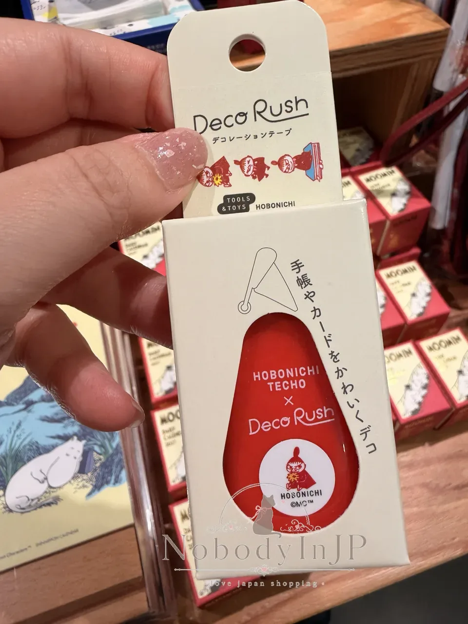 Moomin嚕嚕米立可帶型裝飾膠帶