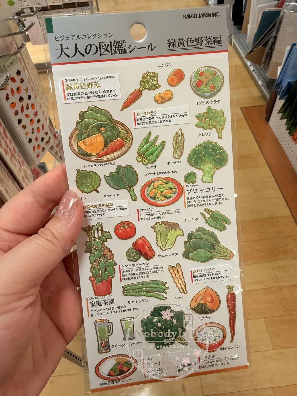 大人の圖鑑食物系貼紙