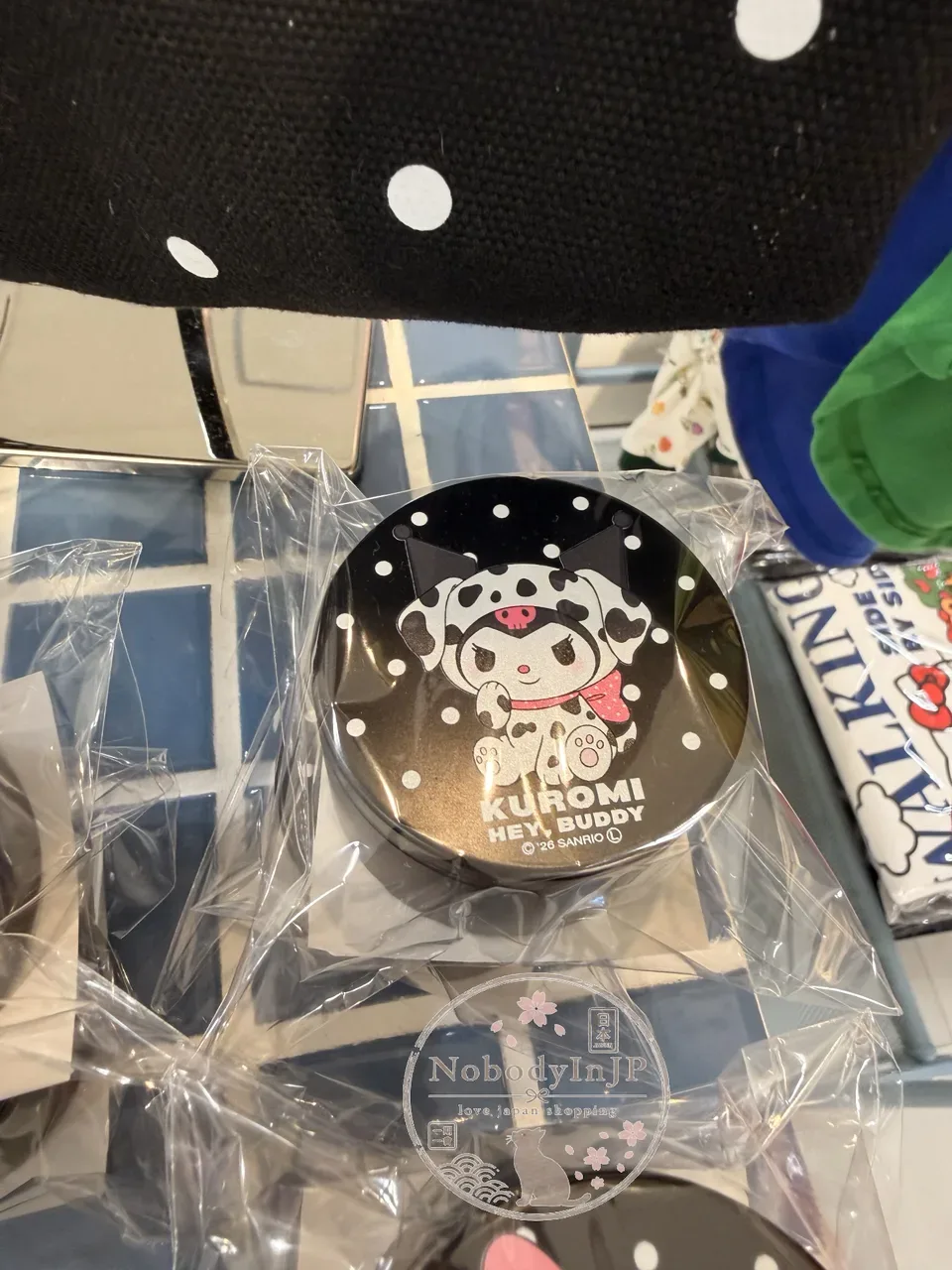 Sanrio伊勢丹期間限定展大麥町系列圓形小物鐵罐