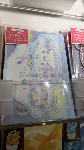 Sanrio多目的附貼紙造型卡片