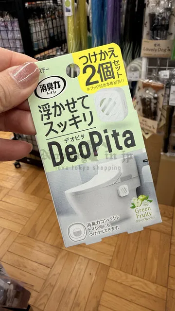 日本雞仔牌消臭力DeoPita馬桶除臭貼