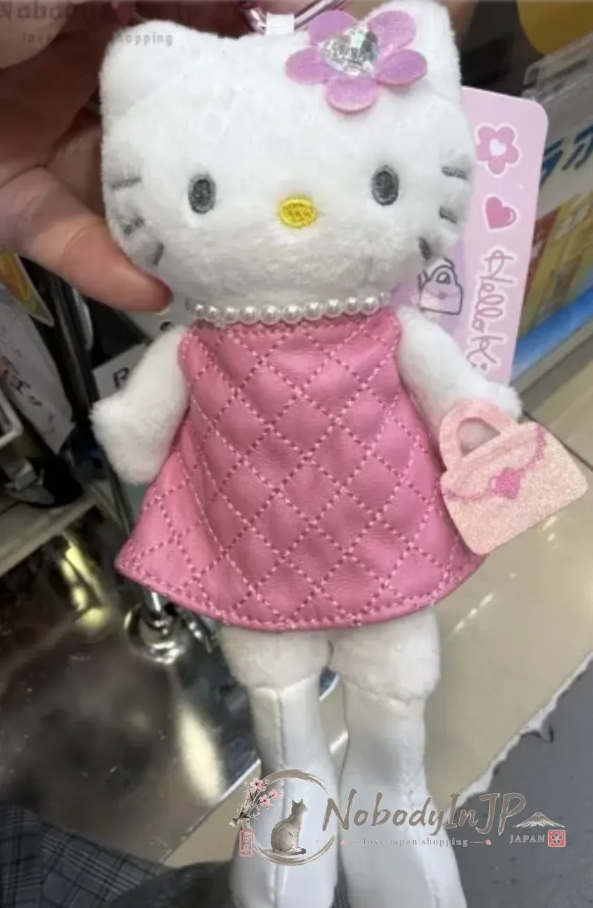 Sanrio長腿Kitty絨毛吊飾
