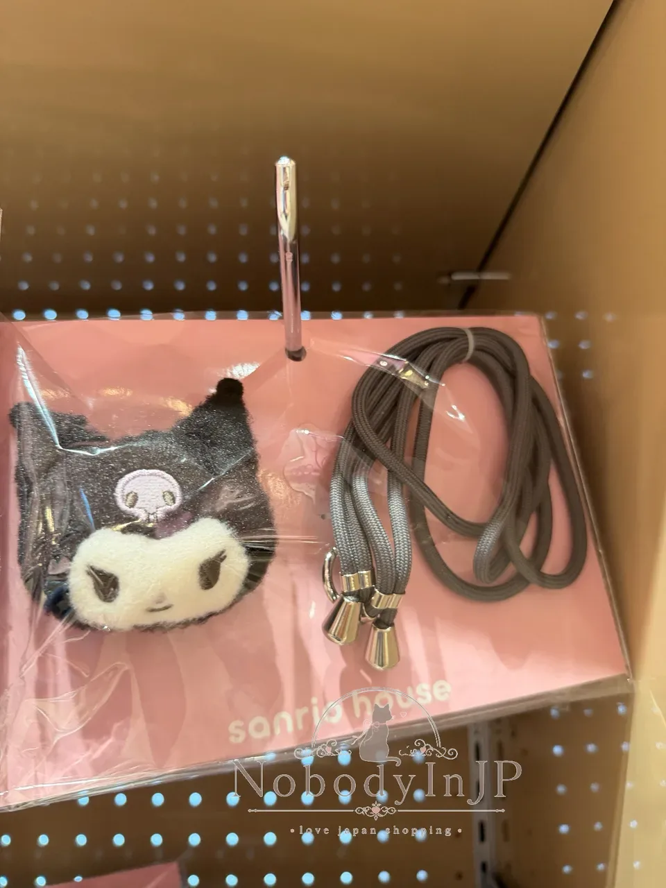 Sanrio house 手機夾片+立體支架+背繩組