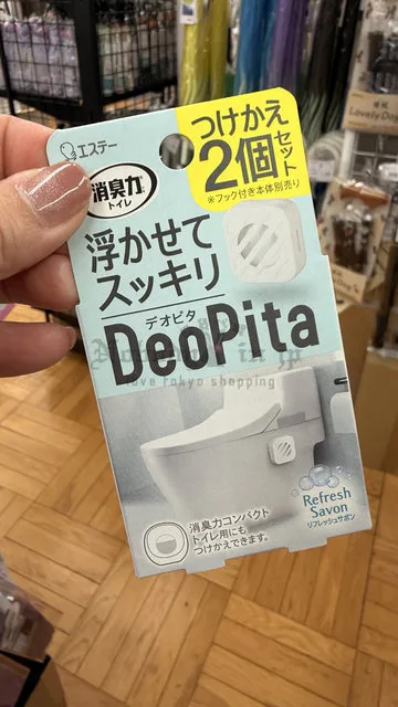 日本雞仔牌消臭力DeoPita馬桶除臭貼