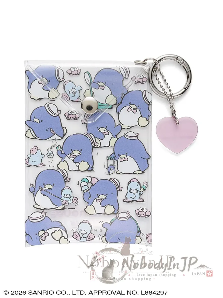 Sanrio houses PVC透明滿版登山扣掛包