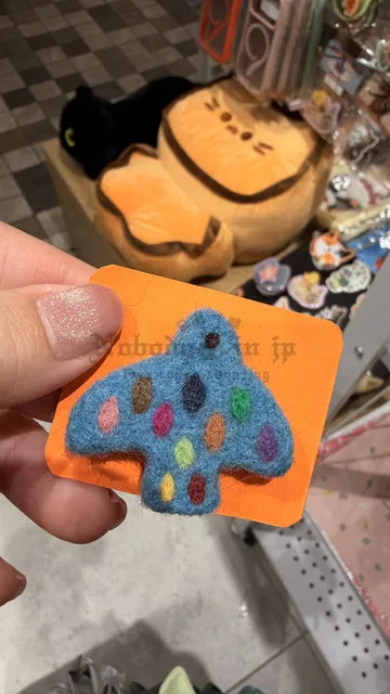 cacco羊毛氈作家造型別針