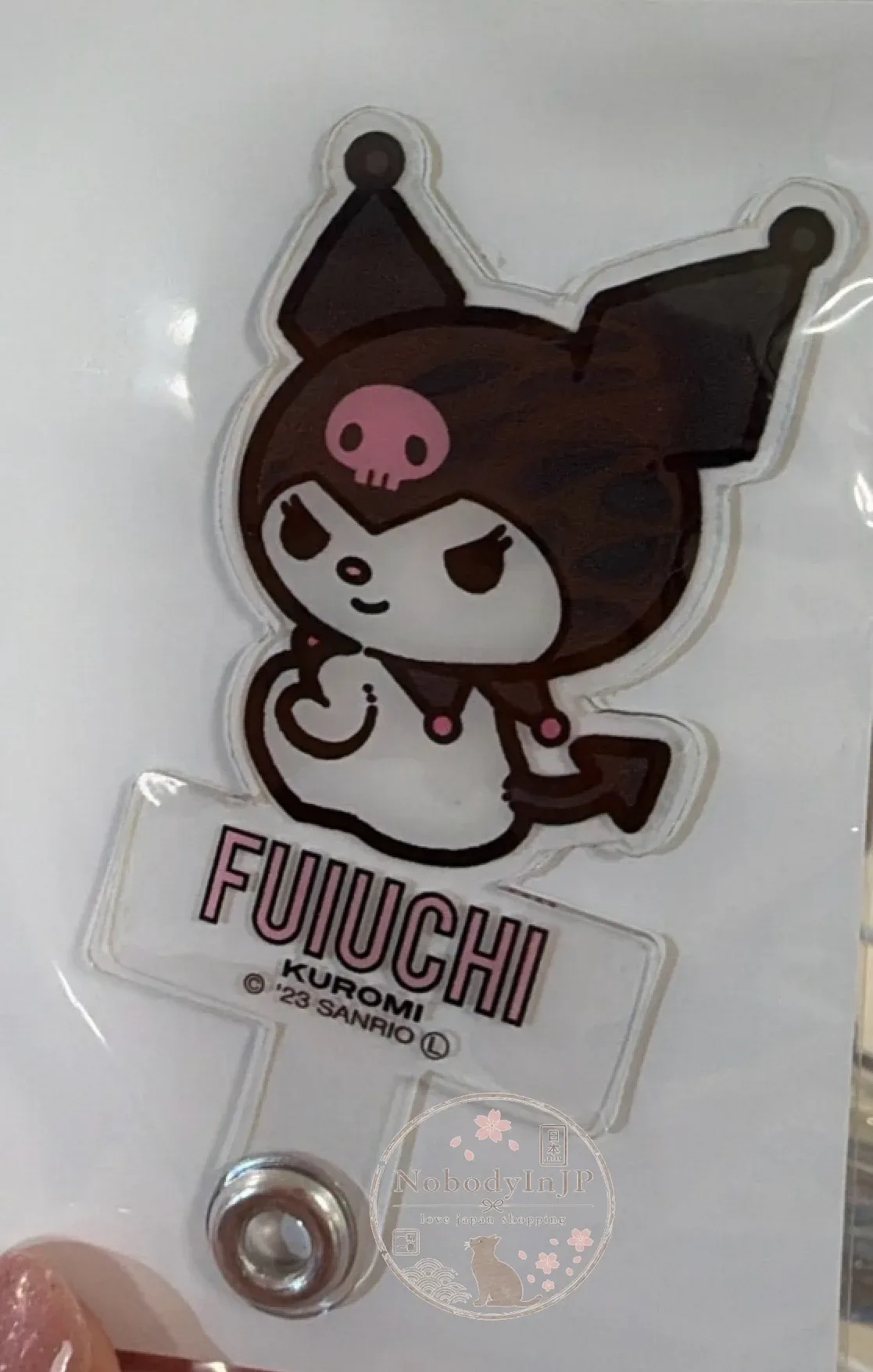 Sanrio伊勢丹期間限定展FUIUCHI手機夾片