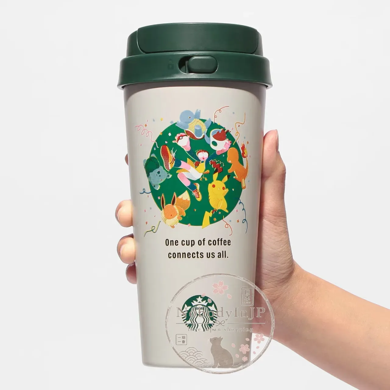 Starbucks x 寶可夢聯名473ml不鏽鋼保冰隨行杯