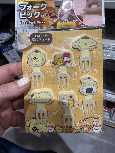 DAISO x Sanrio聯名6入便當餐叉組(VIP下標限定請勿自行下單)