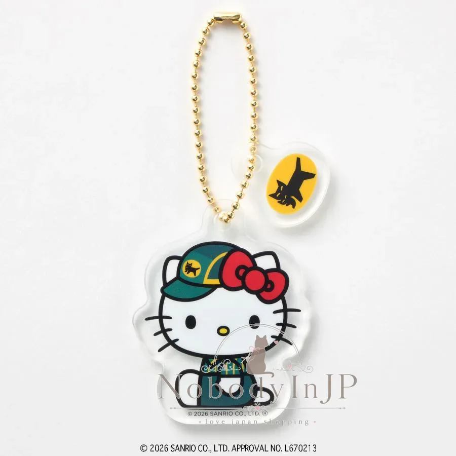 Sanrio x 黑貓宅急便聯名珠鏈鏈壓克力吊飾