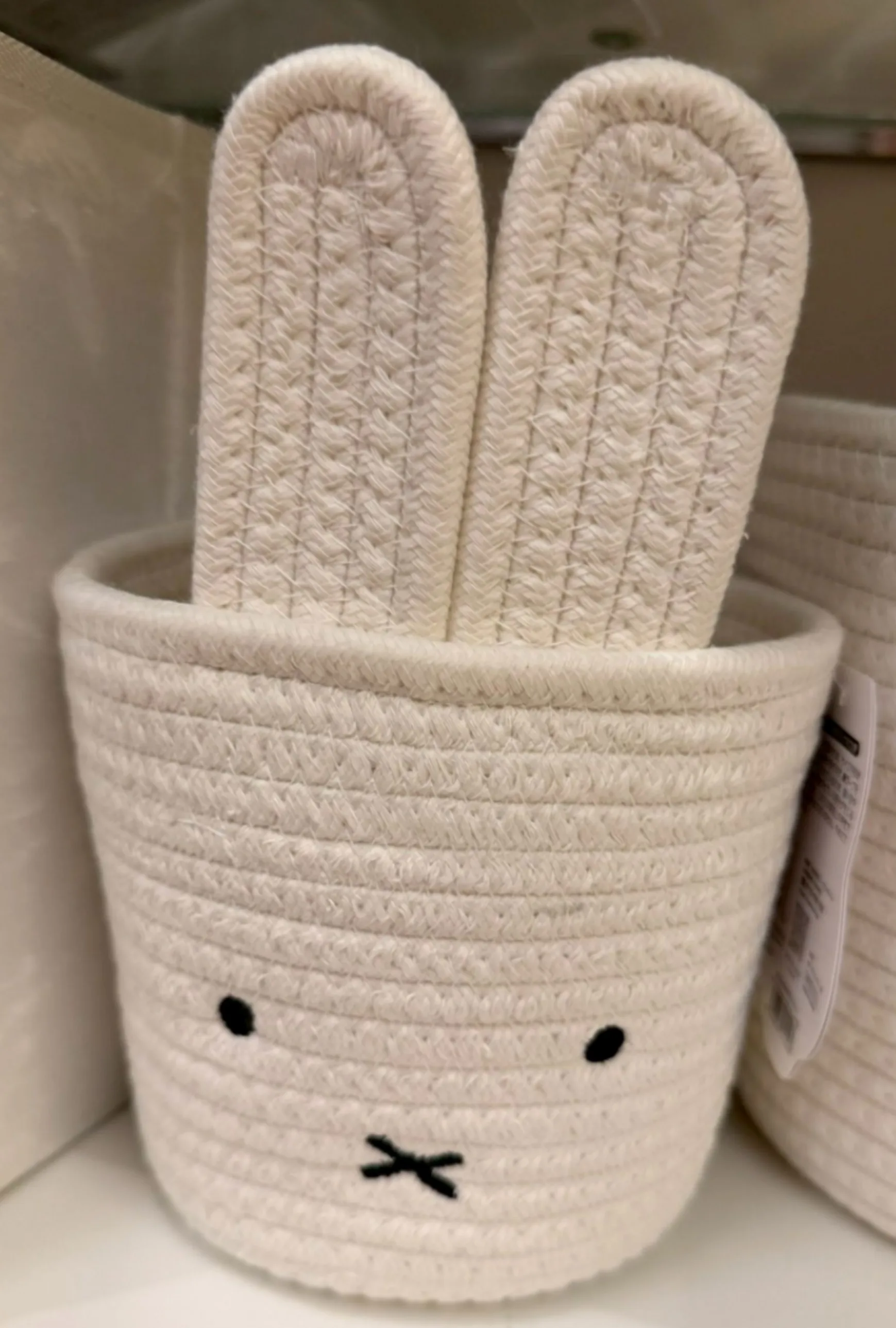 Miffy米菲兔大頭繩編籃