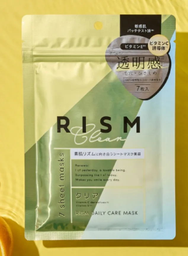 RISM DAILY CARE 日常護理7枚入5分鐘面膜