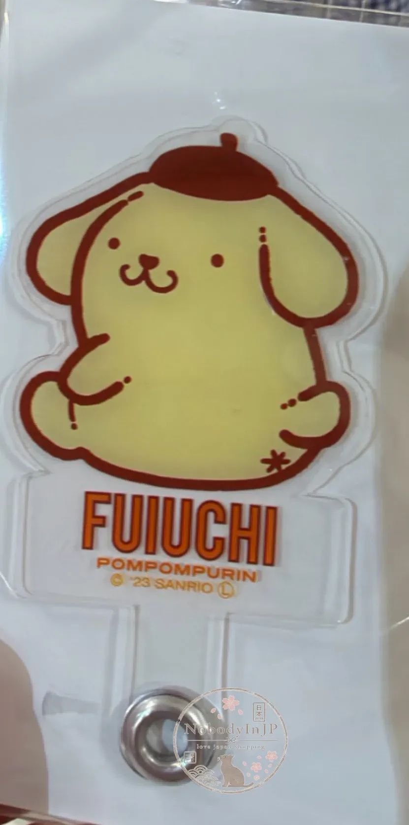Sanrio伊勢丹期間限定展FUIUCHI手機夾片