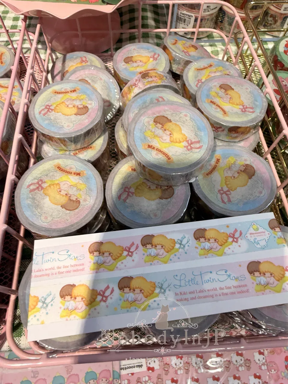Sanrio伊勢丹期間限定展Ma cocotte 寬2.5cm紙膠帶