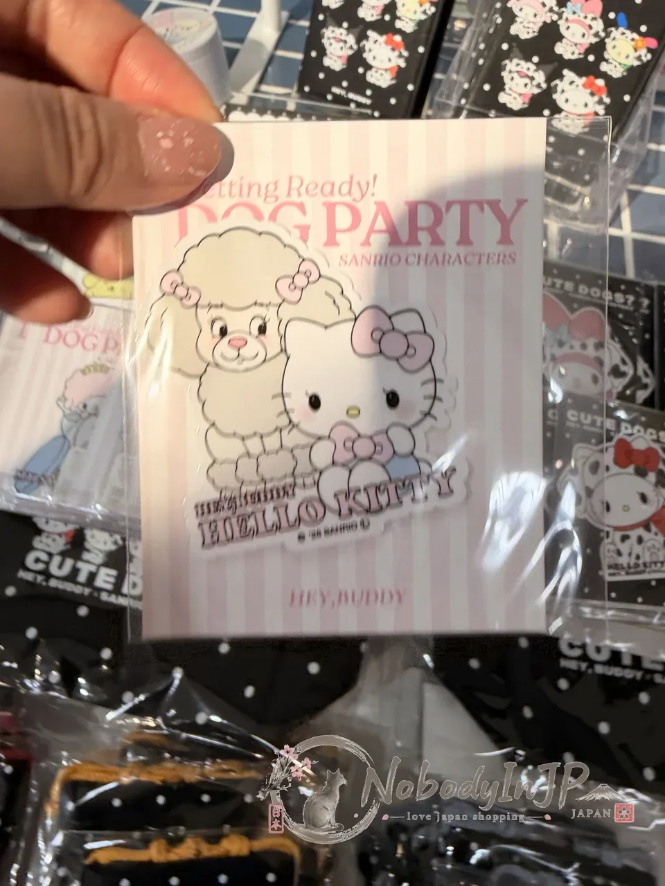 Sanrio伊勢丹期間限定展愛犬系列造型貼紙