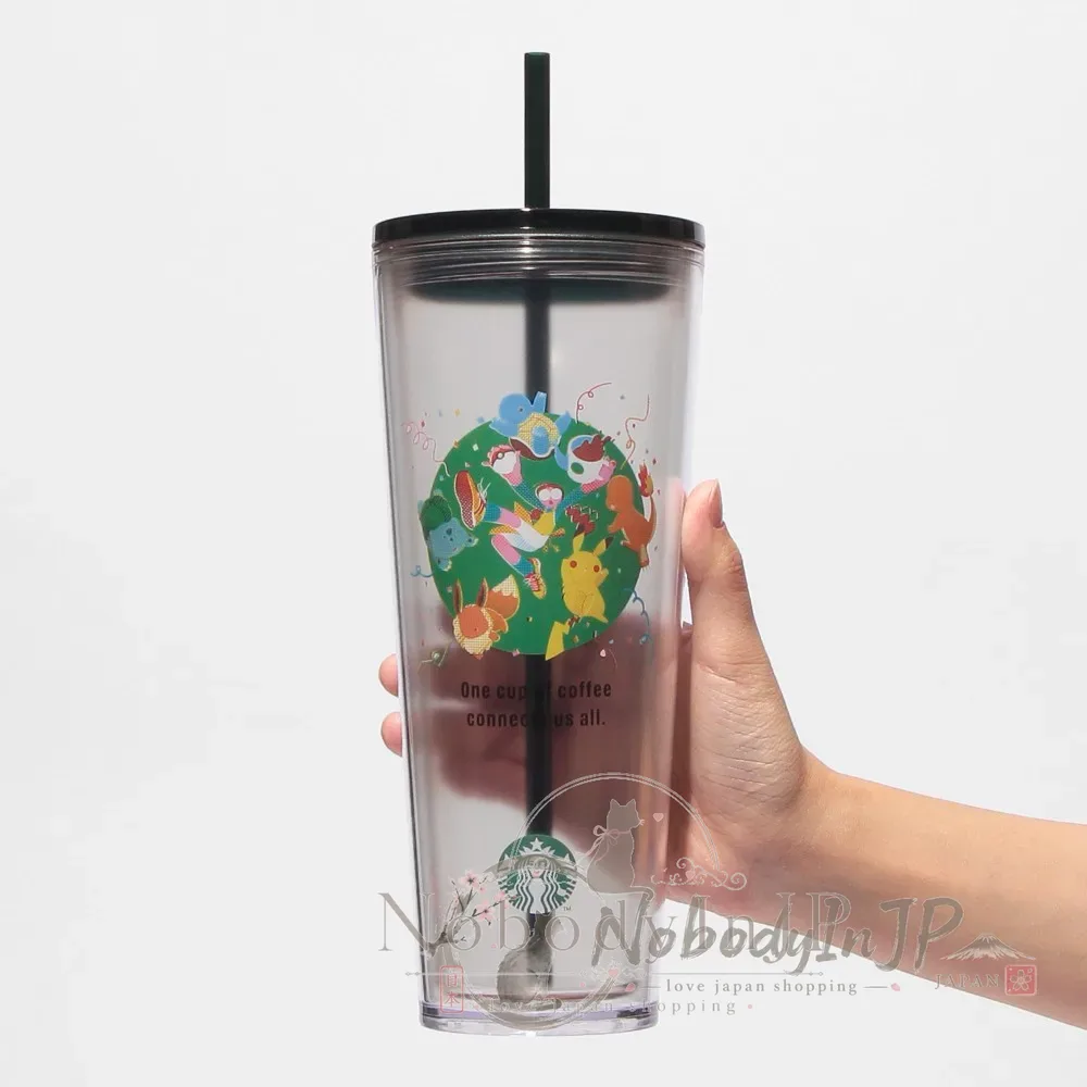 Starbucks x 寶可夢聯名710ml吸管冷飲杯