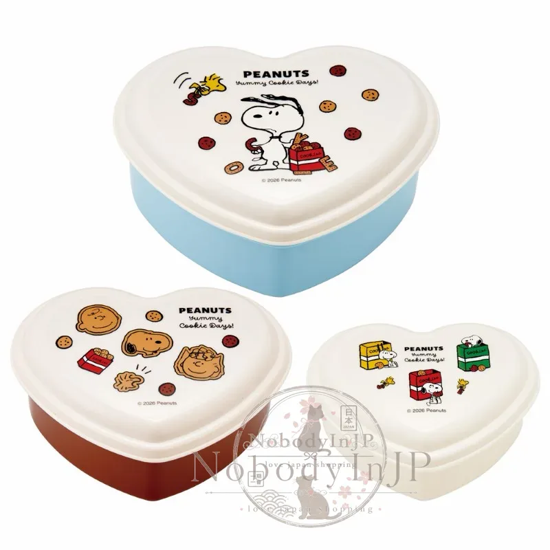 PEANUTS史努比可微波大中小三入保存餐盒組 特價
