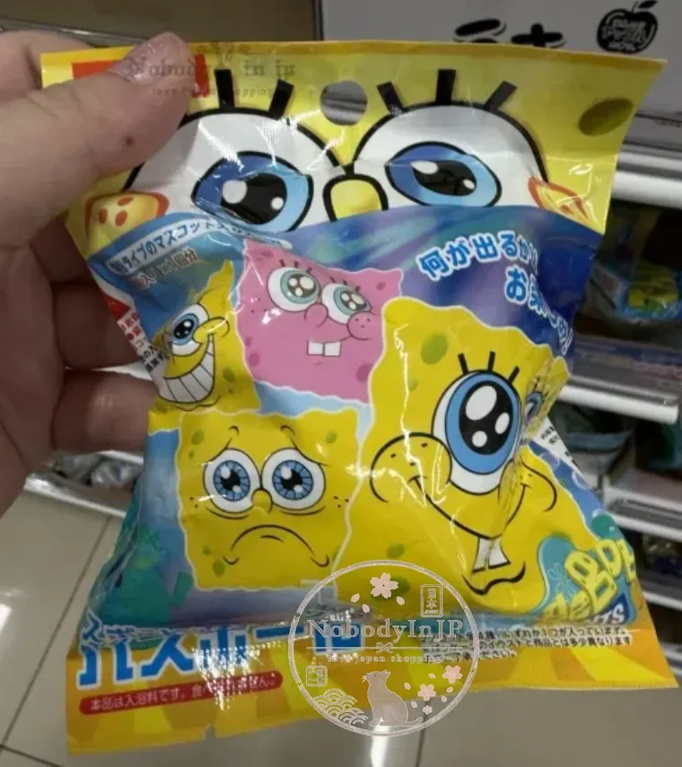 DAISO附隨機玩具泡澡球