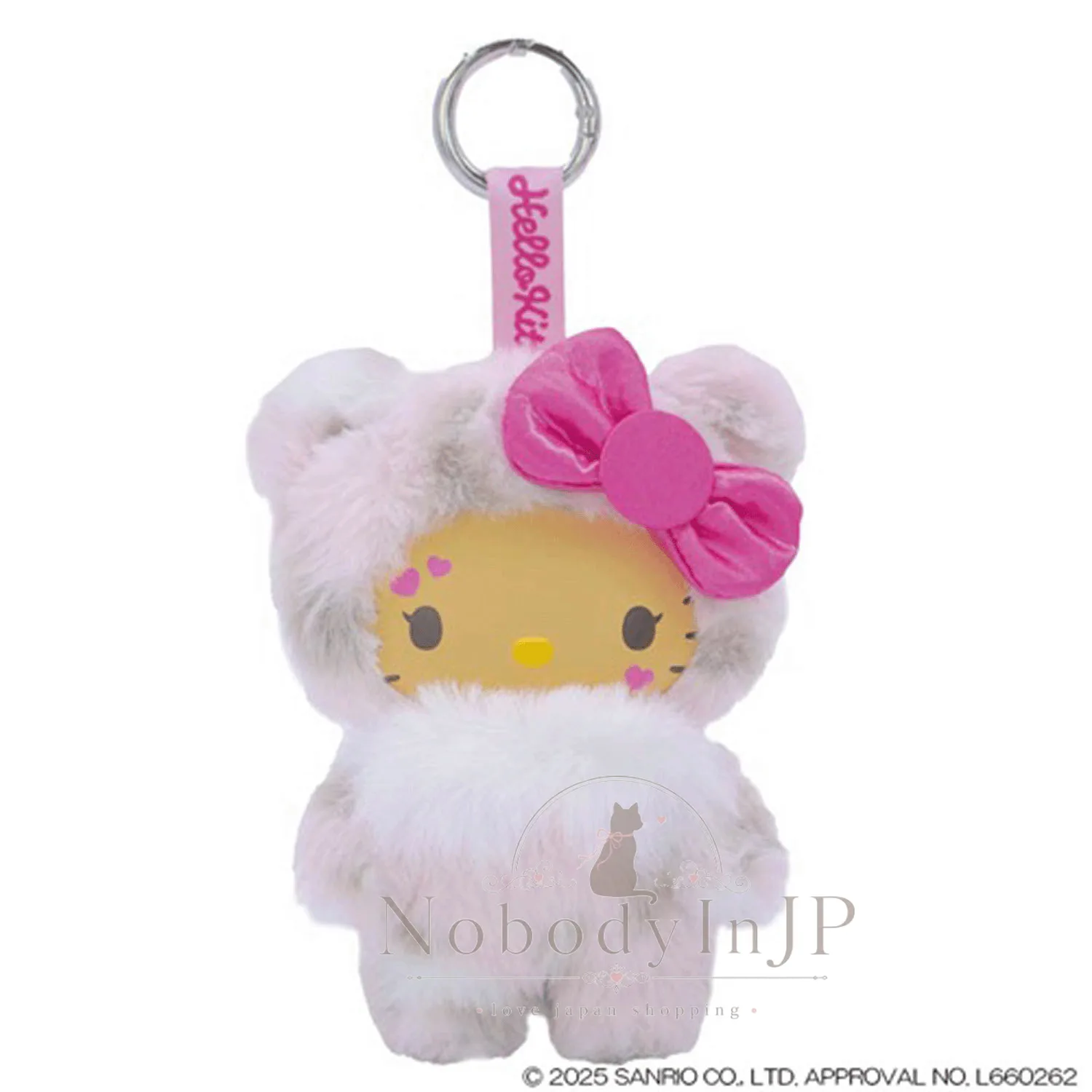 Sanrio 糖膠臉x絨毛吊飾 特價