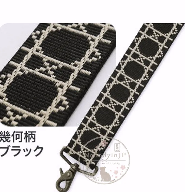 AYANOKOJI 3.8cm寬刺繡背帶