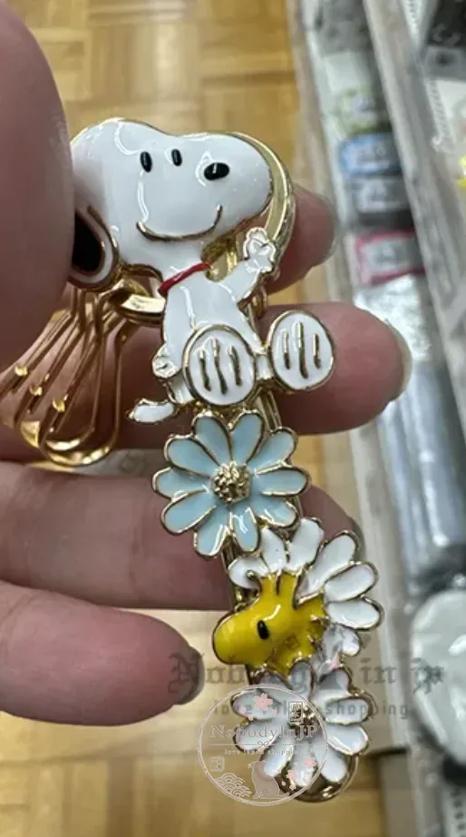 PEANUTS史努比夾式鑰匙圈                                                                                                         