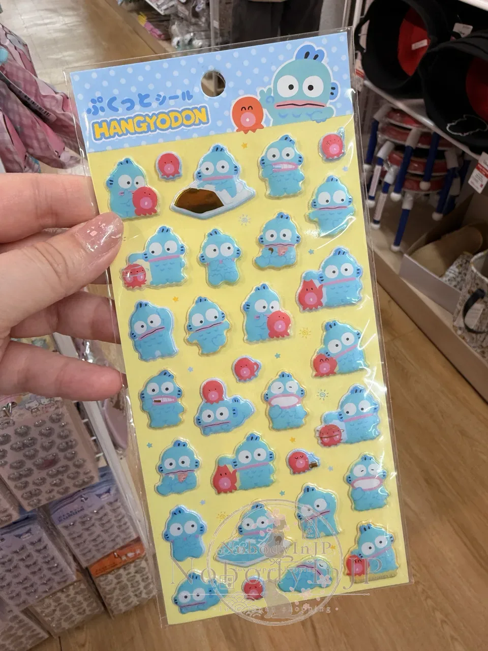 DAISO X Sanrio聯名半立體泡棉泡綿