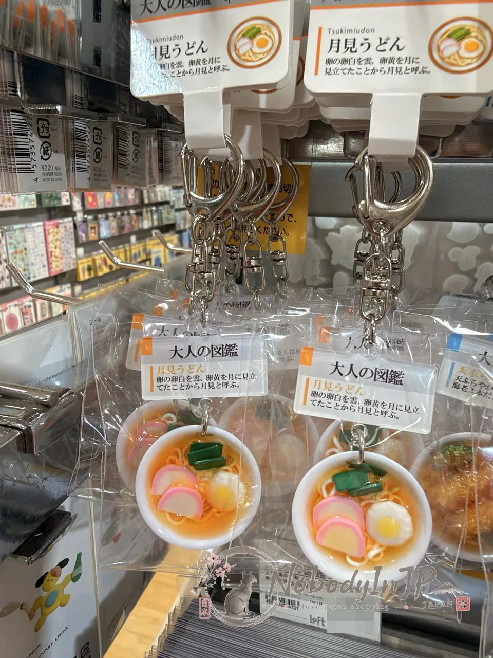 大人の圖鑑食物模型鑰匙圈