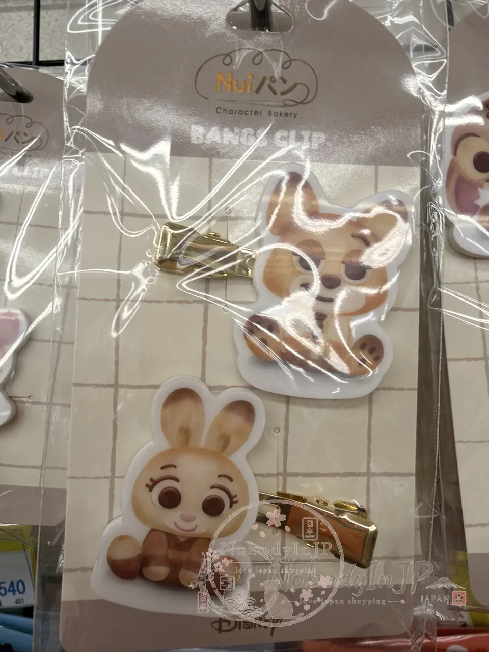 迪士尼通販烘焙系列2入髮夾 特價